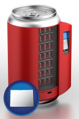 colorado a stylized vending machine
