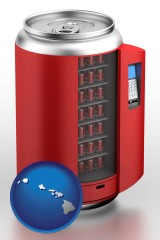hawaii a stylized vending machine