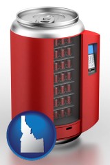 idaho a stylized vending machine