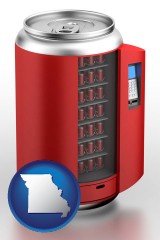 missouri a stylized vending machine