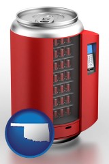 oklahoma a stylized vending machine