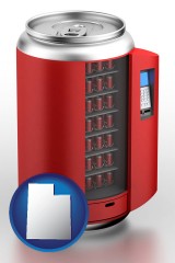 utah a stylized vending machine