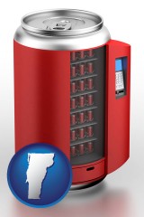 vermont a stylized vending machine