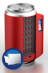 washington a stylized vending machine
