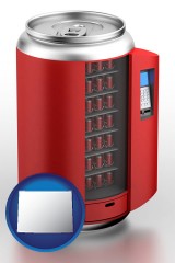 wyoming a stylized vending machine